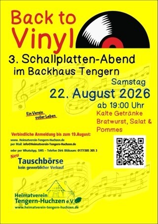Vinyl Abend 2026